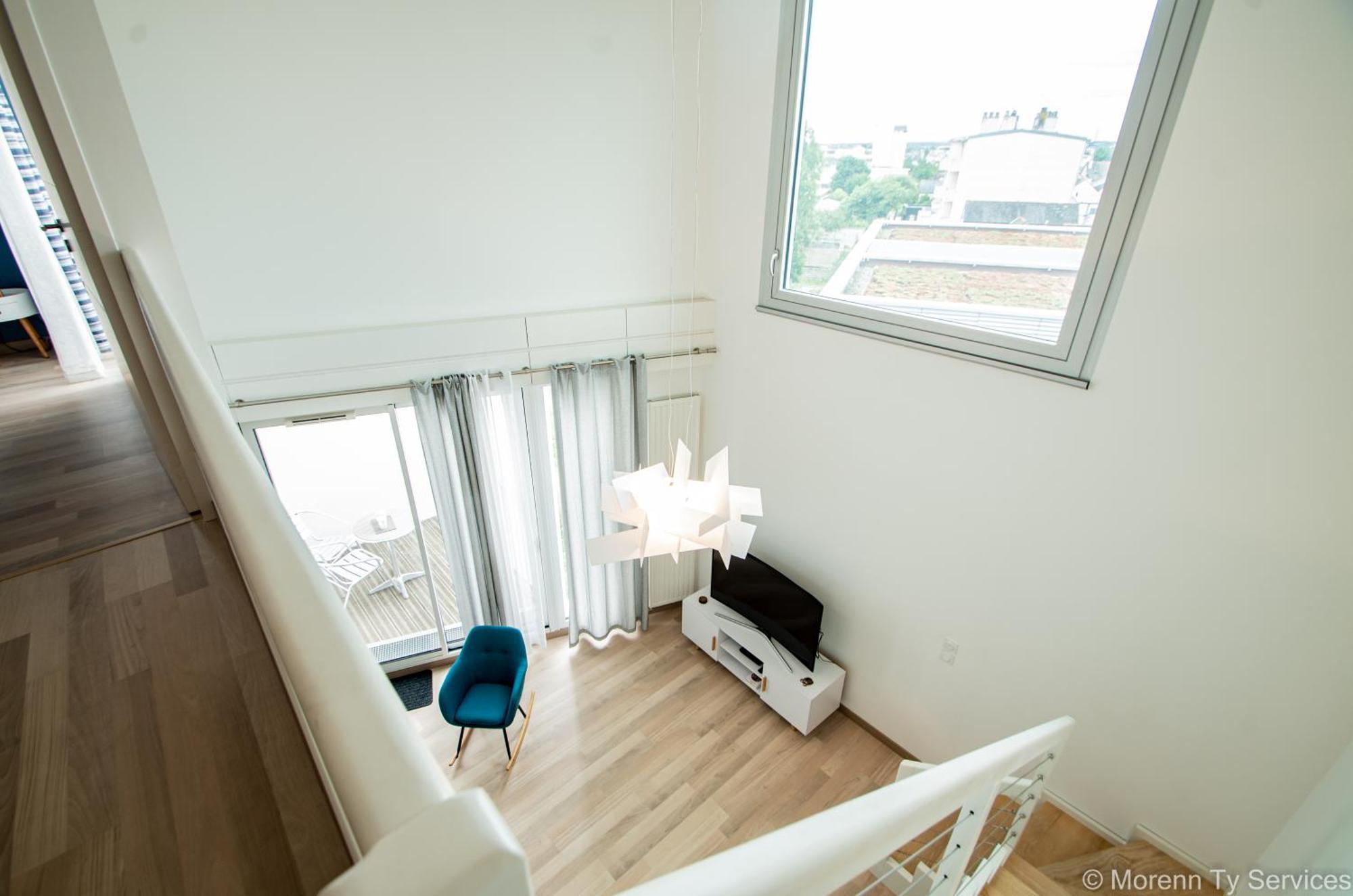 Triplex Terrasse Proche Metro - Ty Ar Mabilay Apartment Rennes Exterior photo